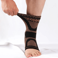 Kompressionsstrumpor för fotledsstöd – 2-pack