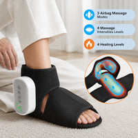 Massagefunktion med flera intensitetsnivåer och lufttryck