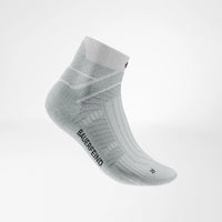 Bauerfeind Run Performance Low Cut strumpa i vitt