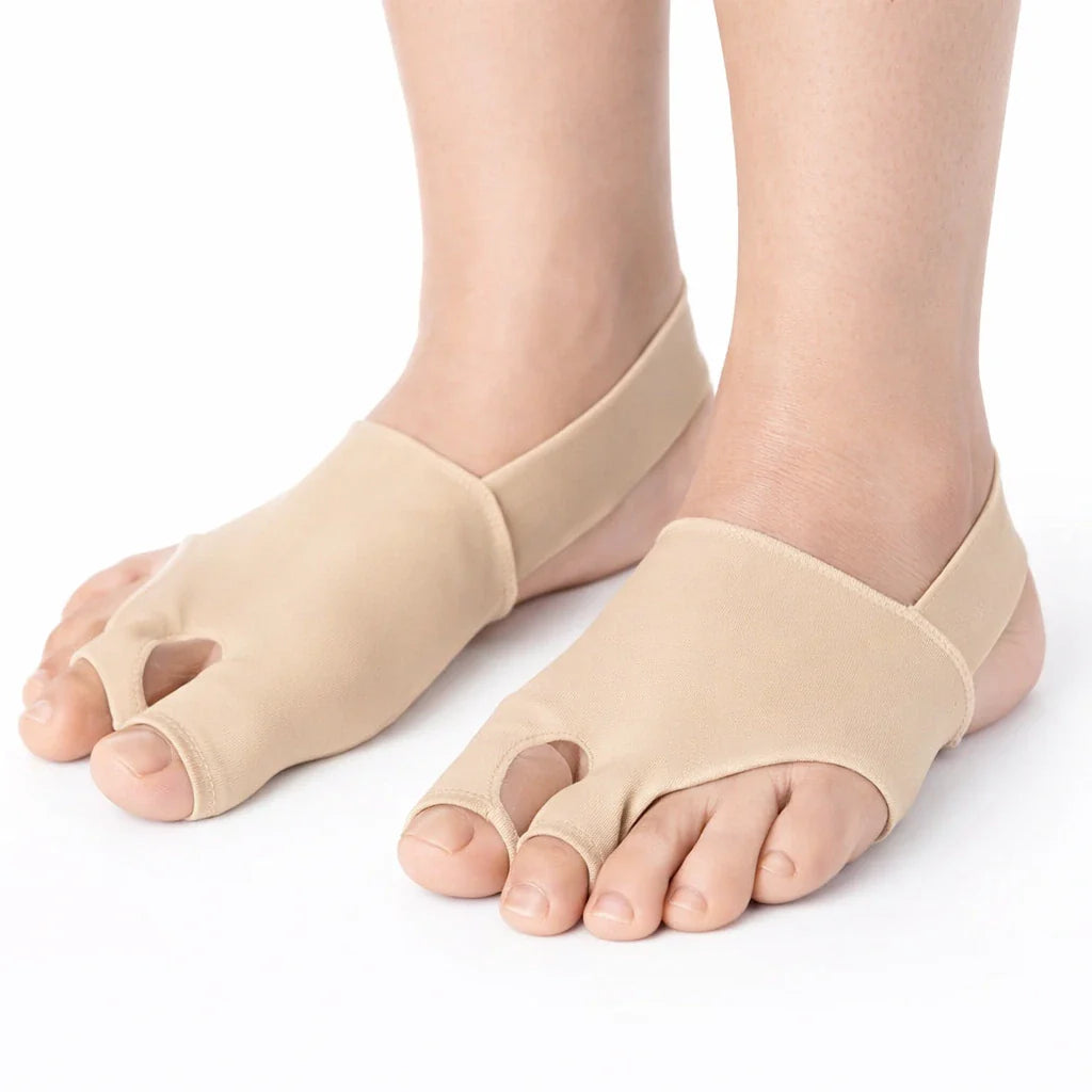 Tåseparerare med korrigerande stöd mot hallux valgus