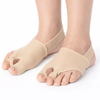 Tåseparerare med korrigerande stöd mot hallux valgus