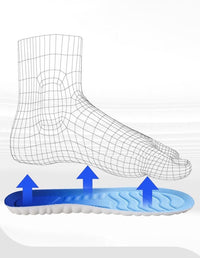 Cloud 4D skoinlägg med stötdämpning för hälsporre