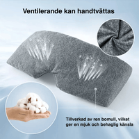 DreamShade mjuk sovmask i bomull med justerbart band