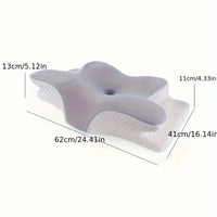 Ergonomisk memory foam-sovkudde för alla sovpositioner