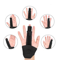 Fingerskena med handledsstöd för stabilisering
