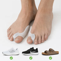 Mjuk tåseparator vid hallux valgus – 2-pack