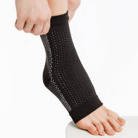 Hälsporrestrumpa med kompression – 2-pack