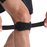 Justerbart patellaband för hoppar- och schlatterknä