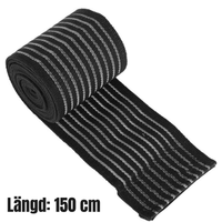 Elastiskt knästödband med justerbar kompression