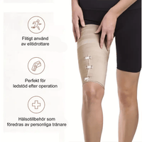 Elastiskt kompressionsbandage med spännen – 3-pack, 4,5 m