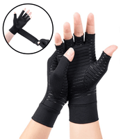 Kompressionshandskar med justerbar spännrem – 2-pack