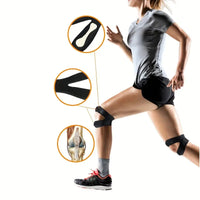 Multifunktionellt knästöd med flexibel stabilisering
