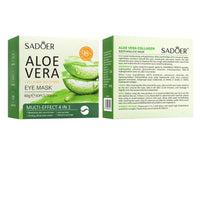 Kollagenögonmask med aloe vera – 60 st för intensiv fukt
