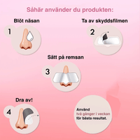 Pormaskplåster för djuprengöring av porer – 15 st