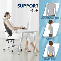 Ergonomisk ryggstödskudde för ländryggsstöd