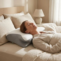 Ergonomisk memory foam-sovkudde för alla sovpositioner