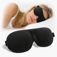 Ergonomisk 3D-sömnmask för rygg- och sidosovare