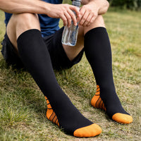 Kompressionsstrumpor för sport och träning – 3-pack