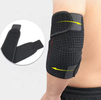 Stabiliserande armbågsstöd med kompression