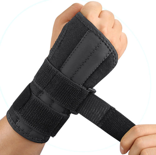 Stabilt handledsbandage med skenor för stöd och avlastning