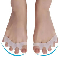 Tåseparerare i silikon mot hallux valgus (2-pack)
