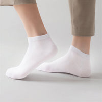 Vita ankelstrumpor i 10-pack – storlek 38–41